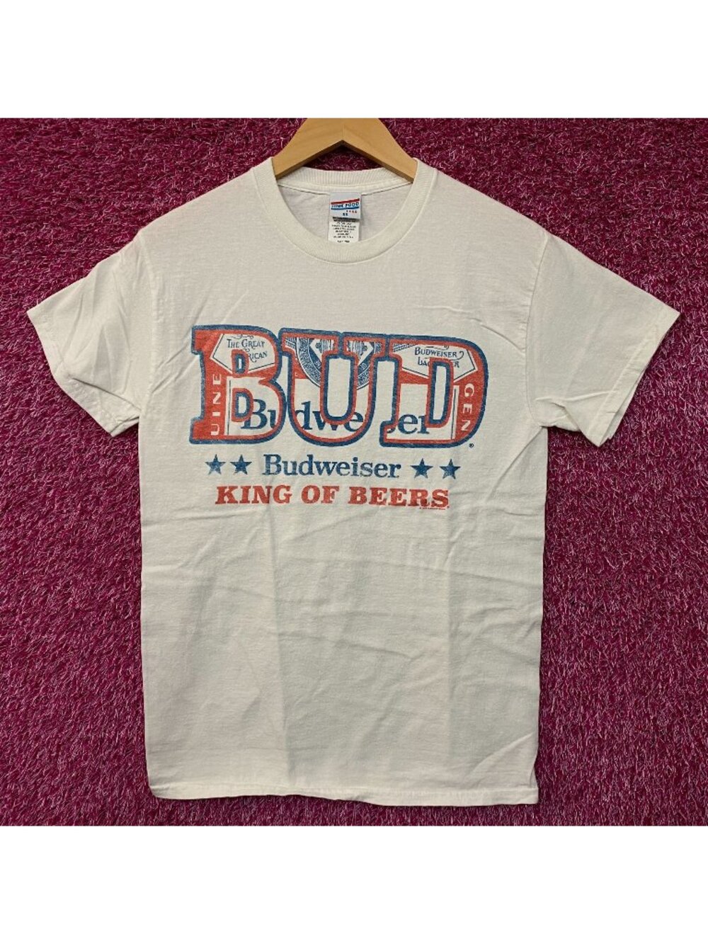 Junk Food Budweiser King of Beers Flea Market Tee XS